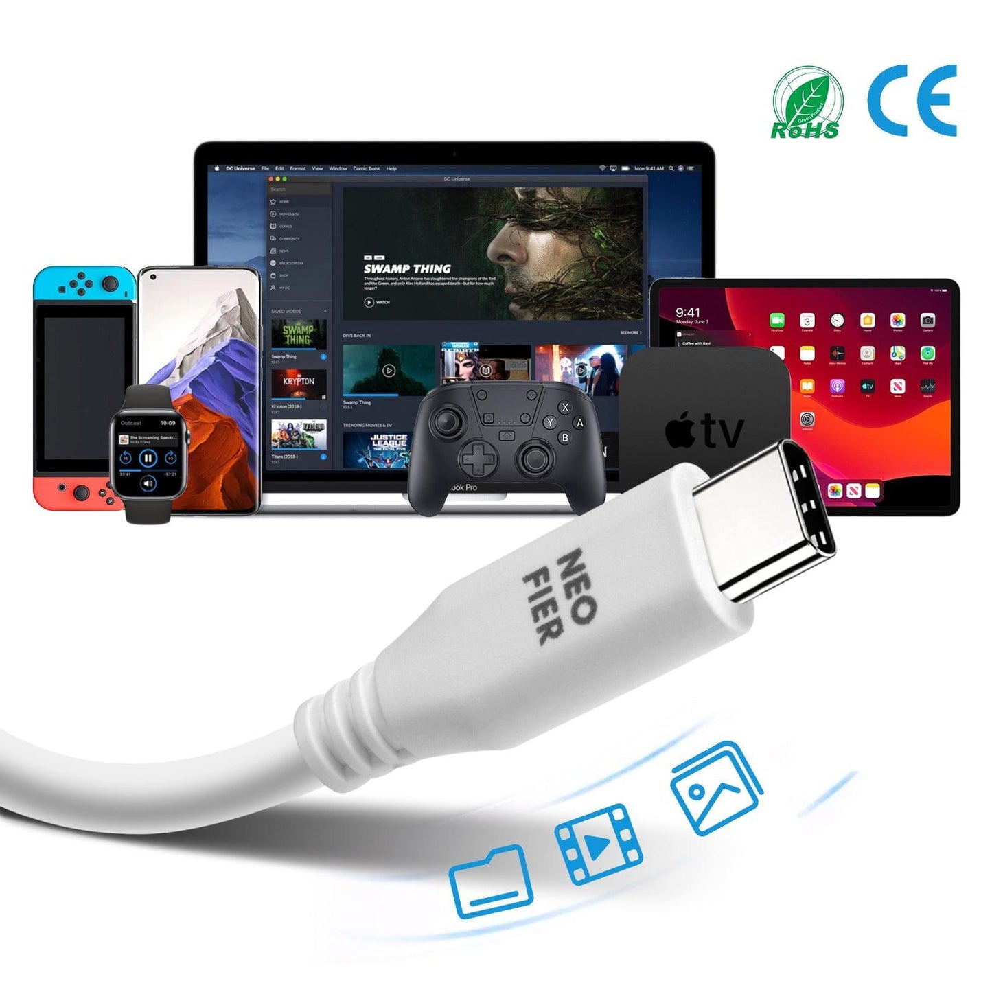Type C à Type C - Câble USB