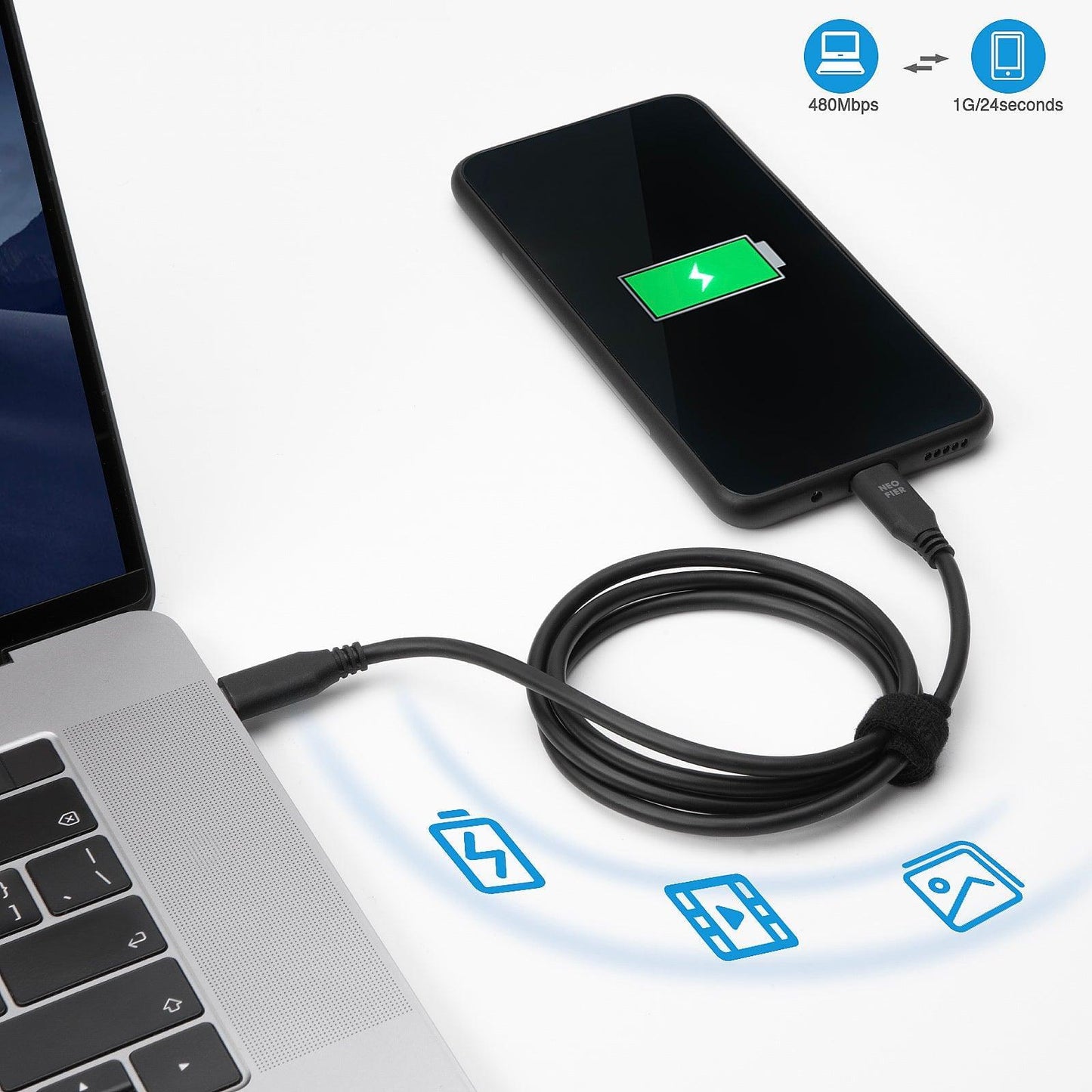Type C à Type C - Câble USB