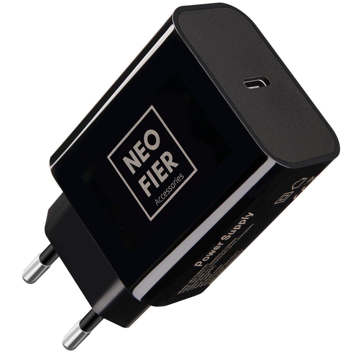 USB-C Wall Charger Adapter - 10V / Black