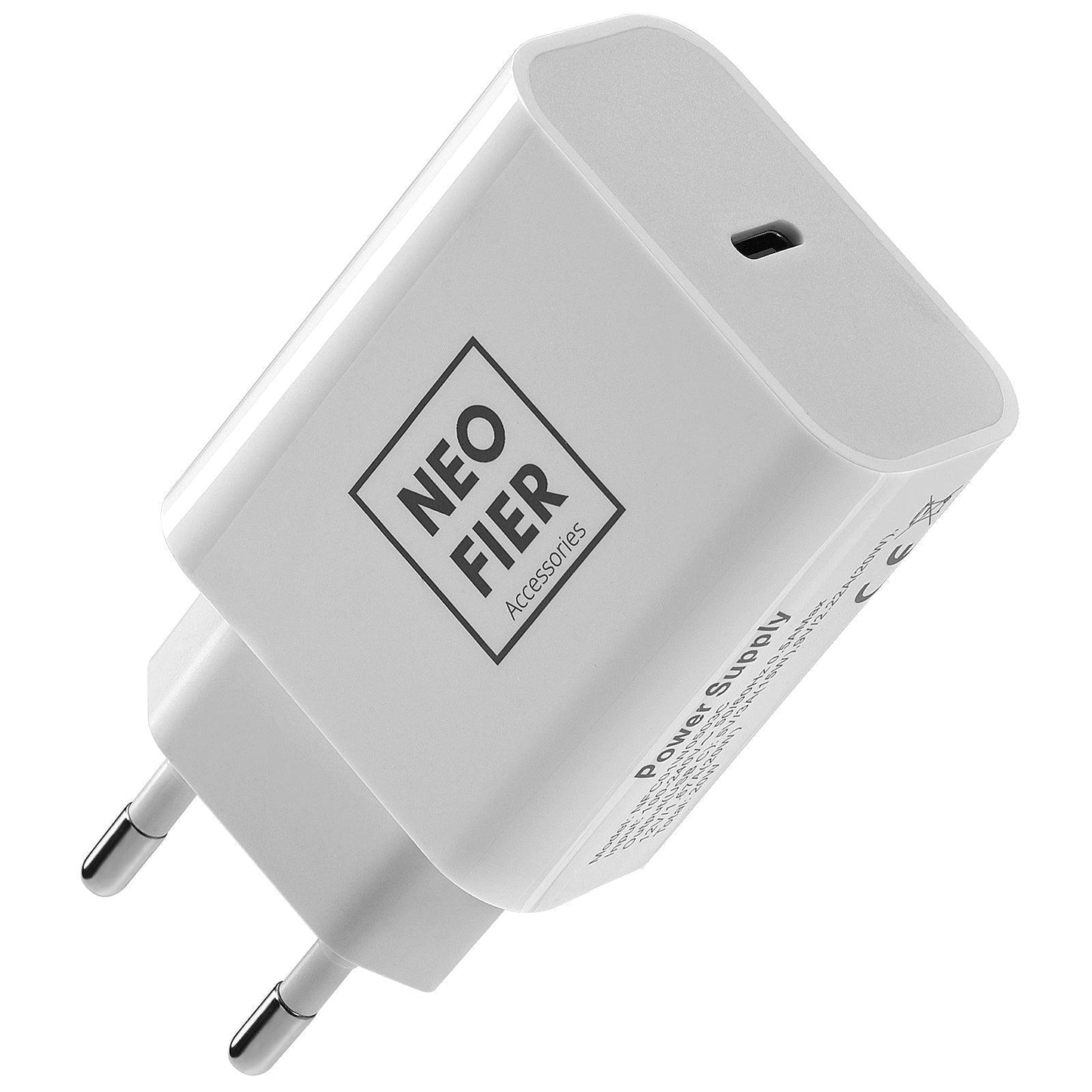 USB-C Wall Charger Adapter - 10V / White