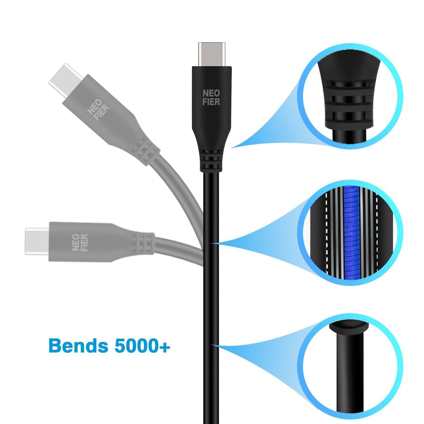 Typ C zu Typ C - USB-Kabel